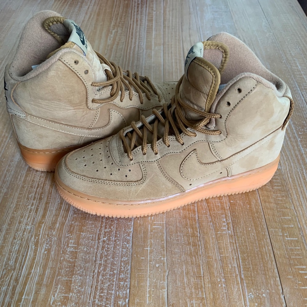 Air Force 1 leather high tops